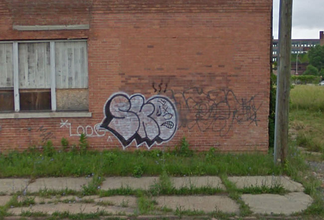 detroit unidentified graffiti photo 31